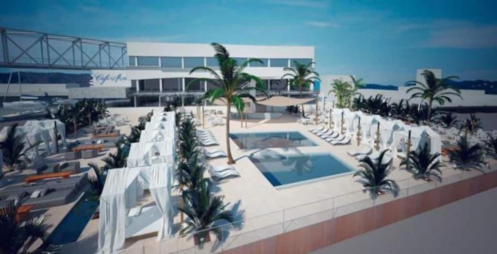Luxury Flat, 3 Bedrooms, 2 Bathrooms And Swimming Pool Next To The Beach!! Сан-Адриан-де-Бесос Экстерьер фото